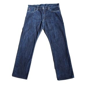Polo Ralph Lauren Men's Size 36 X 33"  1967 Superior Quality Dark Wash Jeans
